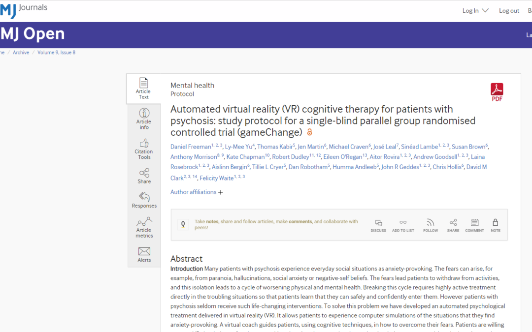 gameChange trial protocol