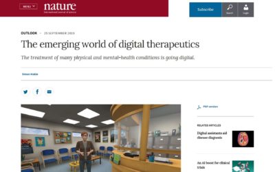 gameChange featured in Nature article: The emerging world of digital therapeutics